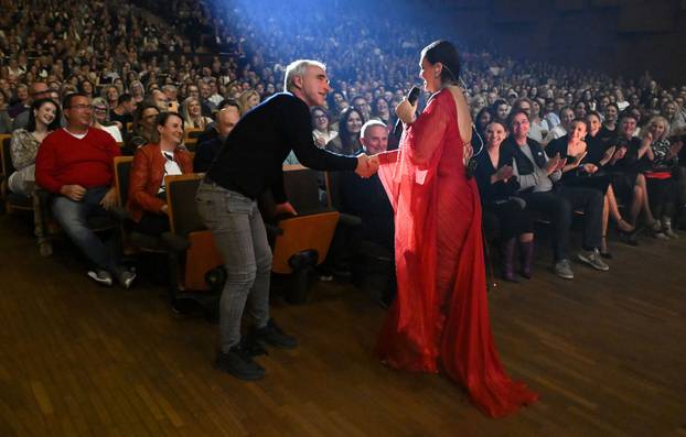 Zagreb: Nina Badrić održala koncert u Lisinskom