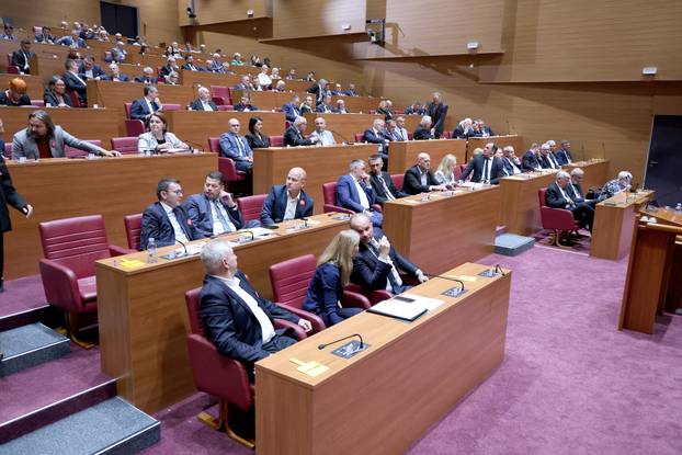 Zagreb: Sabor tjedni rad završio glasovanjem