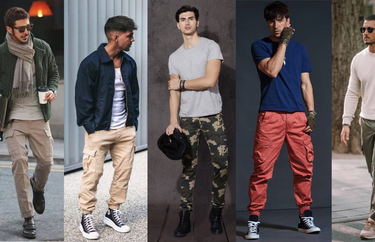 20 modnih ideja za muškarce: Kako iskombinirati cargo hlače