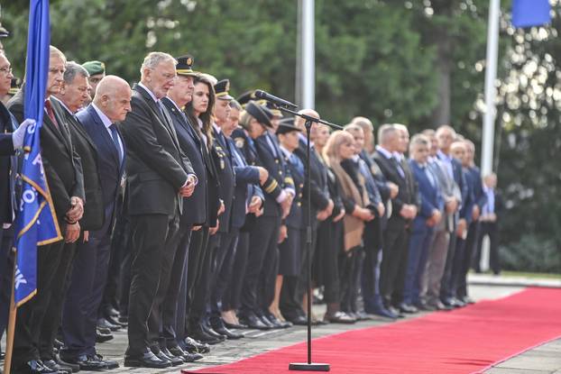 Zagreb: Svečani prijem povodom Dana policije u Predsjedničkim dvorima