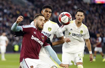 Vlašić i West Ham srušili Leeds, Tottenham jedva, 'redsi' prošli