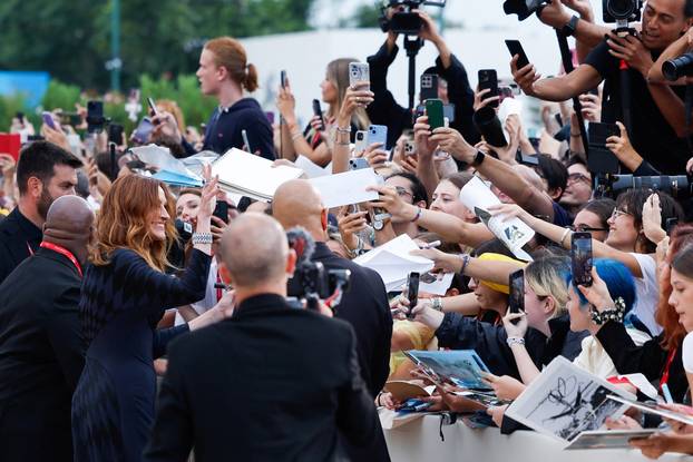 82nd Venice International Film Festival - Screening of the movie "After the Hunt" out of competition