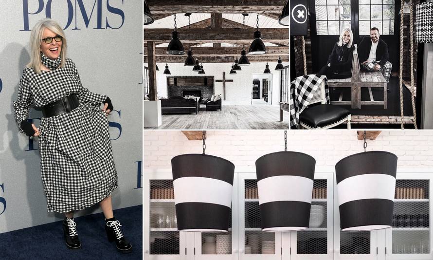 Crno-bijeli svijet Diane Keaton: Oskarovka oduševila dizajnom