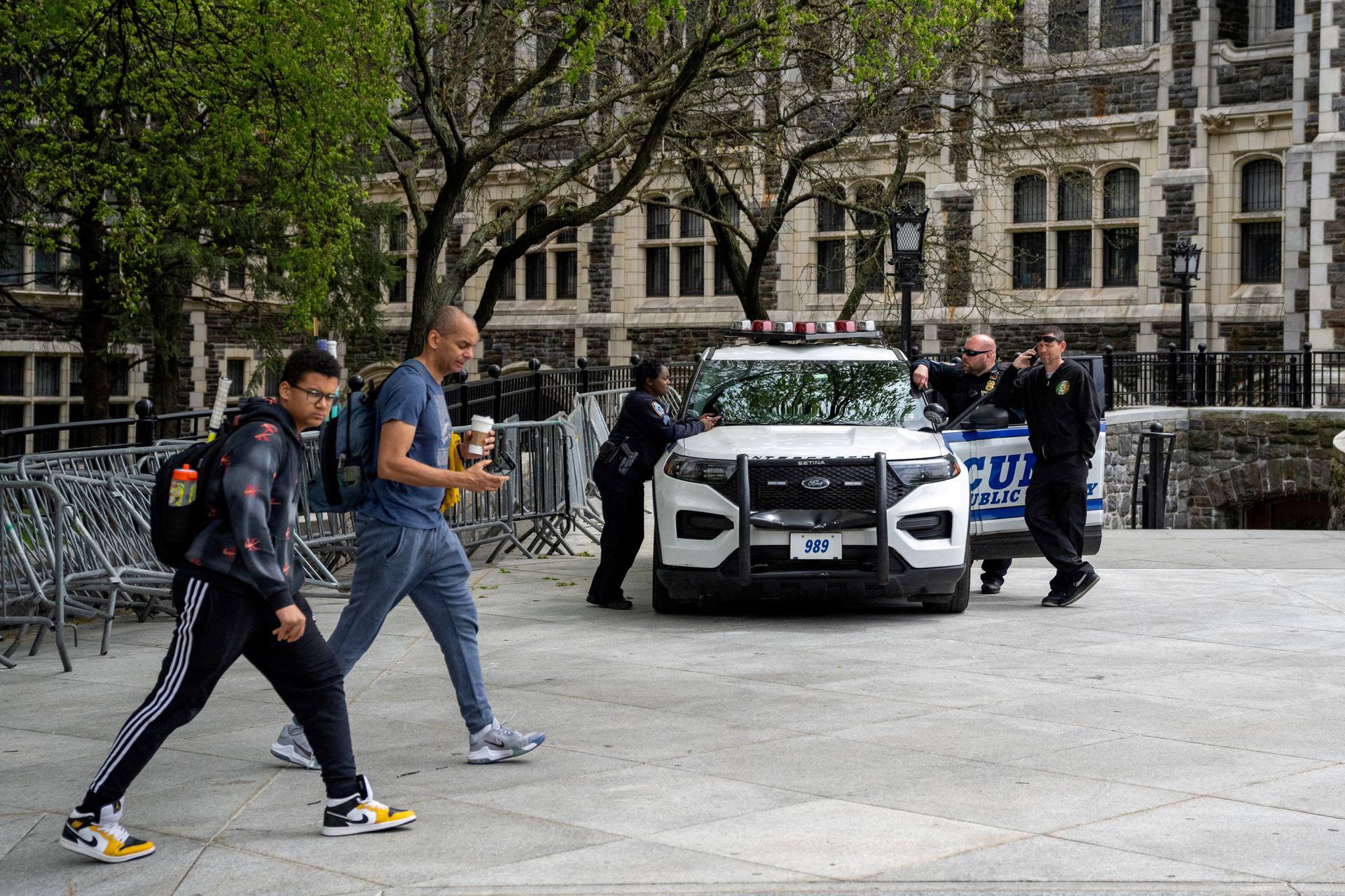 City College of New York encampment in support of Palestinians