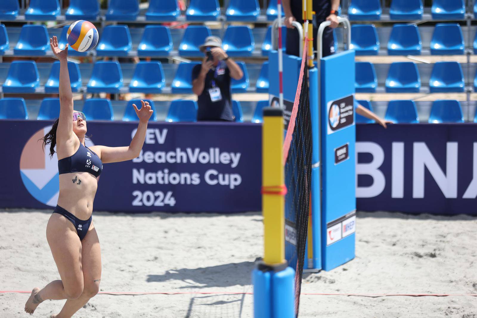 Bibinje: Cev Beach Volley Nations Cup: Hrvatska - Škotska