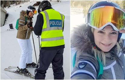 Na stazi za skijanje završila je na alkotestu: Minea, aj ti puši!