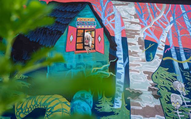 FOTO Grad pretvoren u galeriju: Pogledajte predivne murale na kućama i zgradama u Čačku