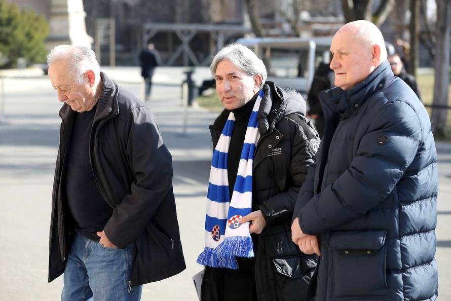 Zagreb: Odavanje počasti Miroslavu Ćiri Blaževiću na Mirogoju