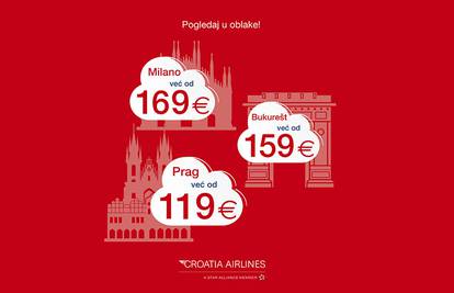 Pogledaj u oblake uz Croatia Airlines!