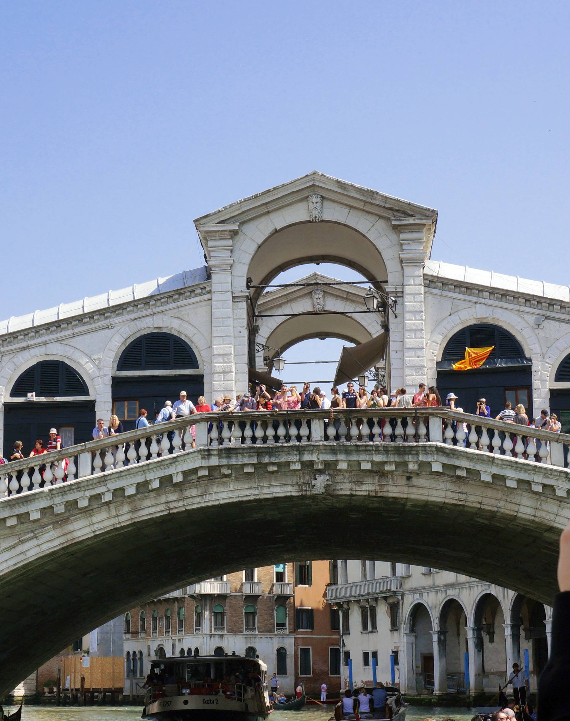 View of Venice - Rialto Bridge