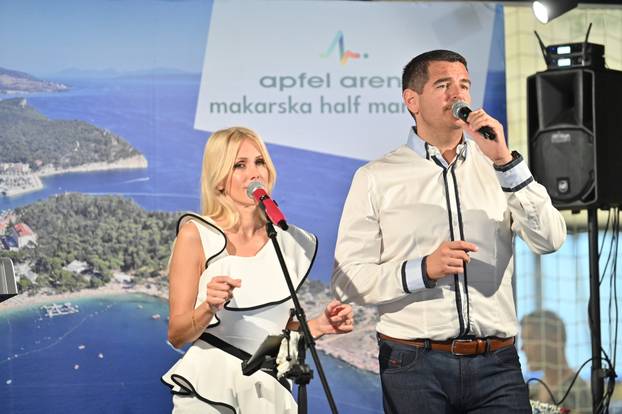 Makarska: Marko Pecotić Peco i Silvia Dvornik nastupali su na 2. Apfel Arena Makarska Half Maratonu