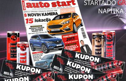 Auto start: Kupon zamijenite svojim Hell Energy napitkom