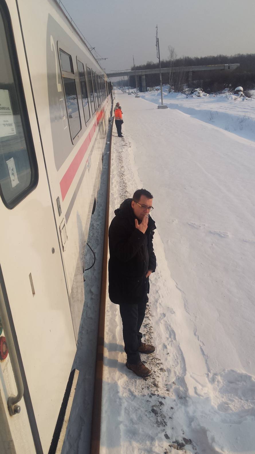 Vlak stao kod Vrbovca: 'Vani je bilo -12, a grijanje nije radilo!'