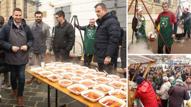 Svi na fiš:  U Osijeku podijelili 2500 porcija ribljeg paprikaša