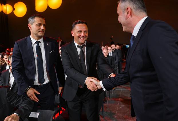 Zagreb: Ceremonija  dodjele  nagrade SuperSport Hrvatske nogometne lige