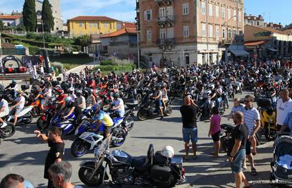 Defile tisuće motorista na Croatia Bike Weeku u Puli