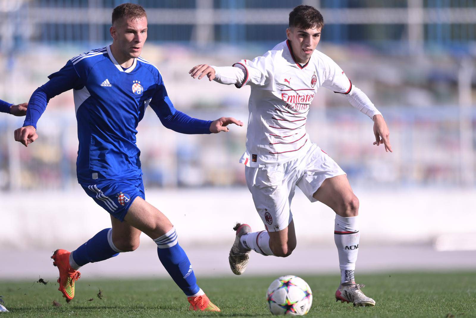 Zagreb: Susret Dinama i Milana u UEFA Ligi prvaka mladih