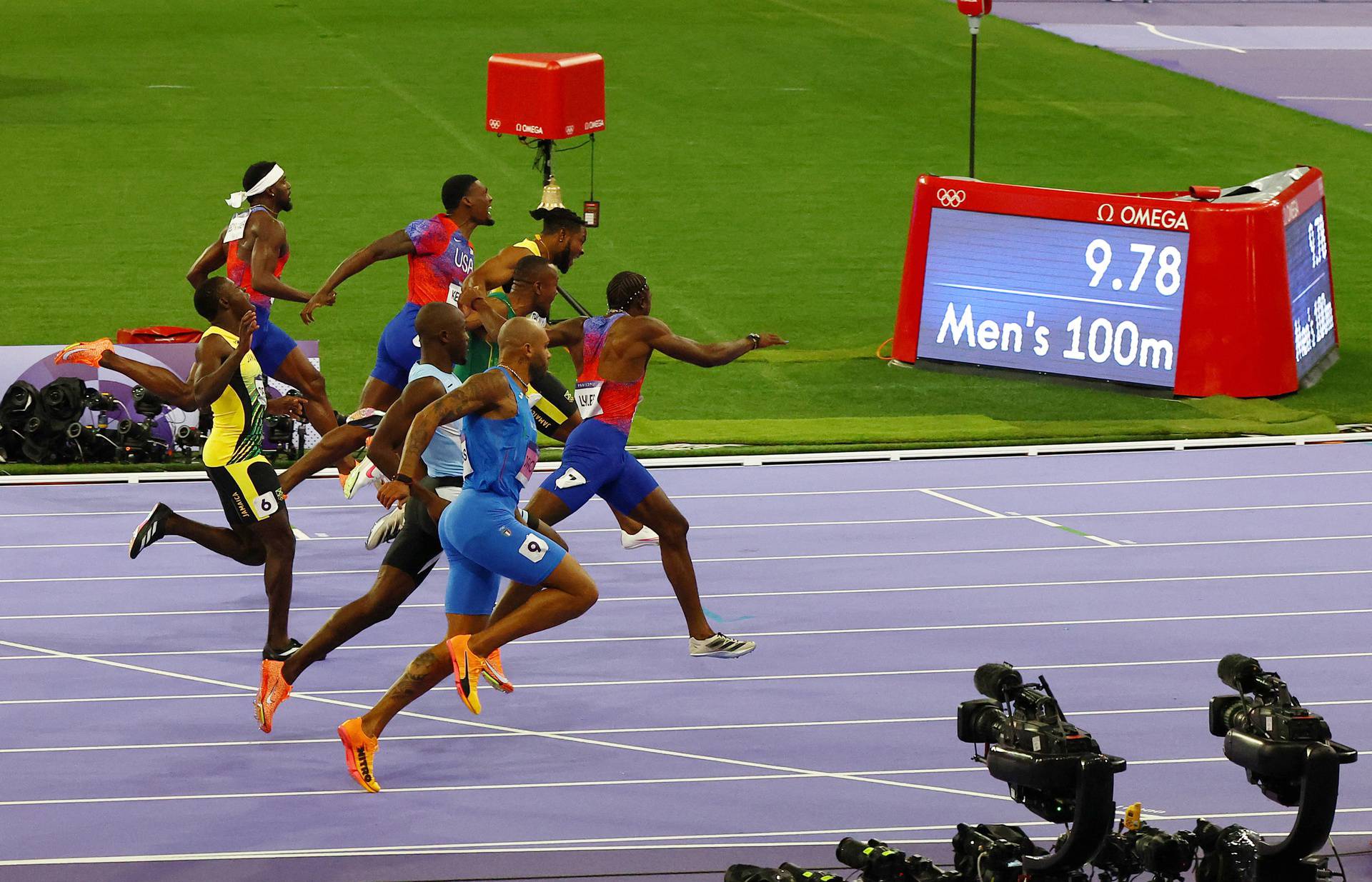 Athletics - Men's 100m Final