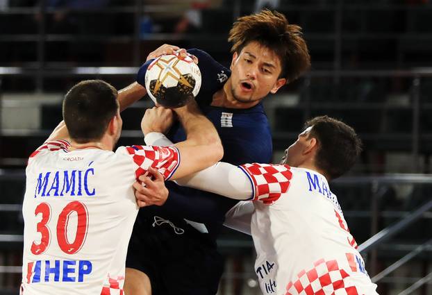 2021 IHF Handball World Championship - Preliminary Round Group C - Croatia v Japan