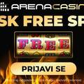 Iskusi uzbuđenje RISK FREE SPINOVA u Arena Casinu!