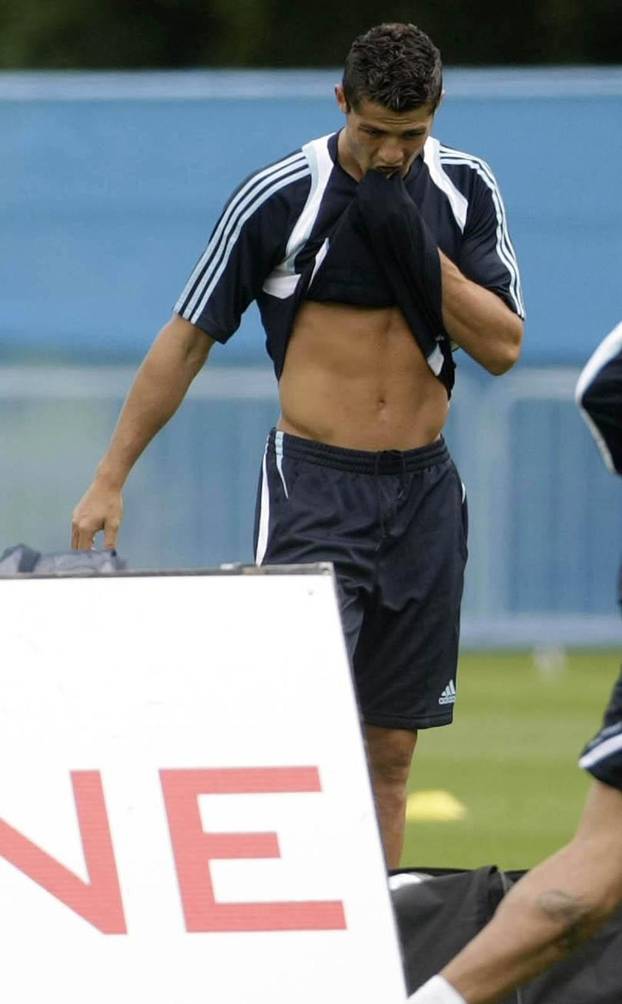 Dublin: Cristiano Ronaldo na treningu s novim klubom  Real Madridom