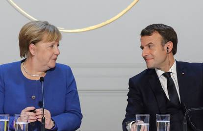 Macron u posjeti Angeli Merkel