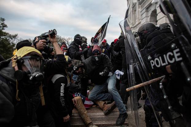 Trump supporters breach the U.S. Capitol