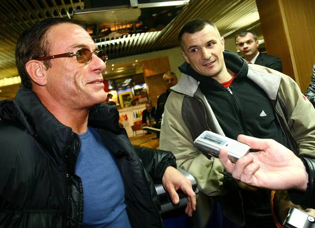 ARHIVA Zagreb: Cro Cop ugostio Van Dammea