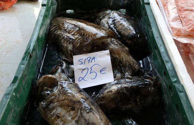 Šibenik: Poskupljenje plavog dizela još se nije odrazilo na cijene u ribarnici