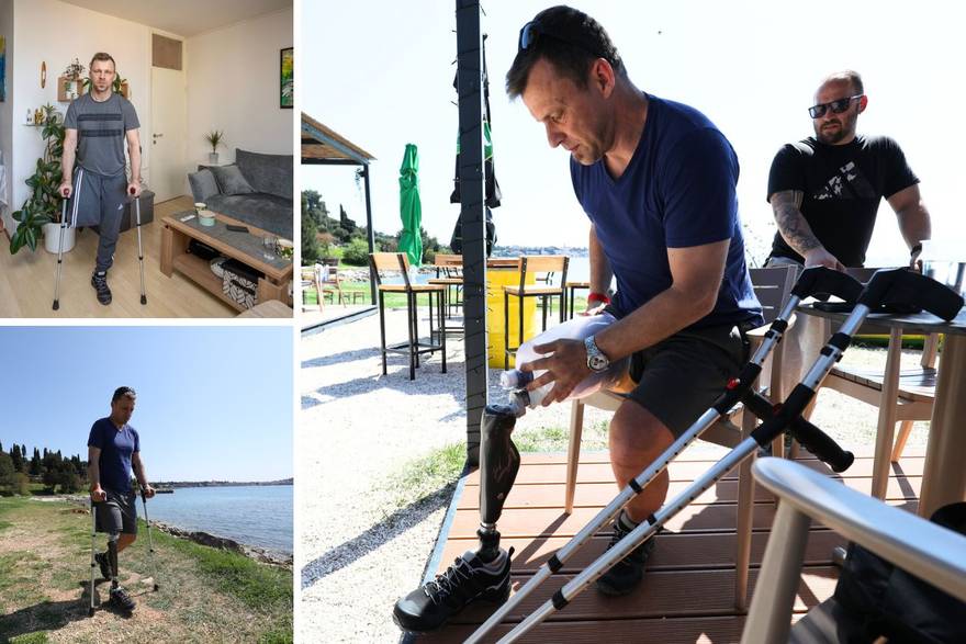 Slobodanu iz Rovinja stigla proteza: 'Počinje moj novi život! Neopisivo sam sretan'