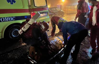 Dramatična snimka spašavanja na Sljemenu: 'Bili su u teškom stanju, jako im je bilo hladno'