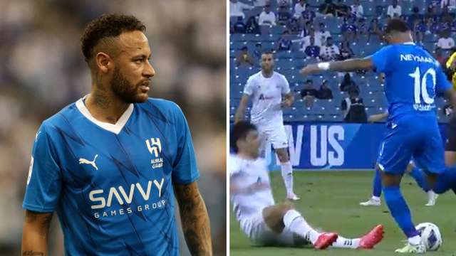 VIDEO Ljutiti Neymar odgurnuo pa loptom napucao protivnika