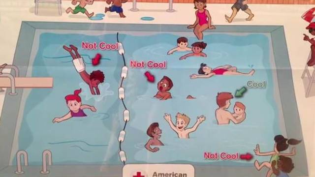 Poster naljutio SAD: Na slici je bazen, ali nešto ovdje ne štima