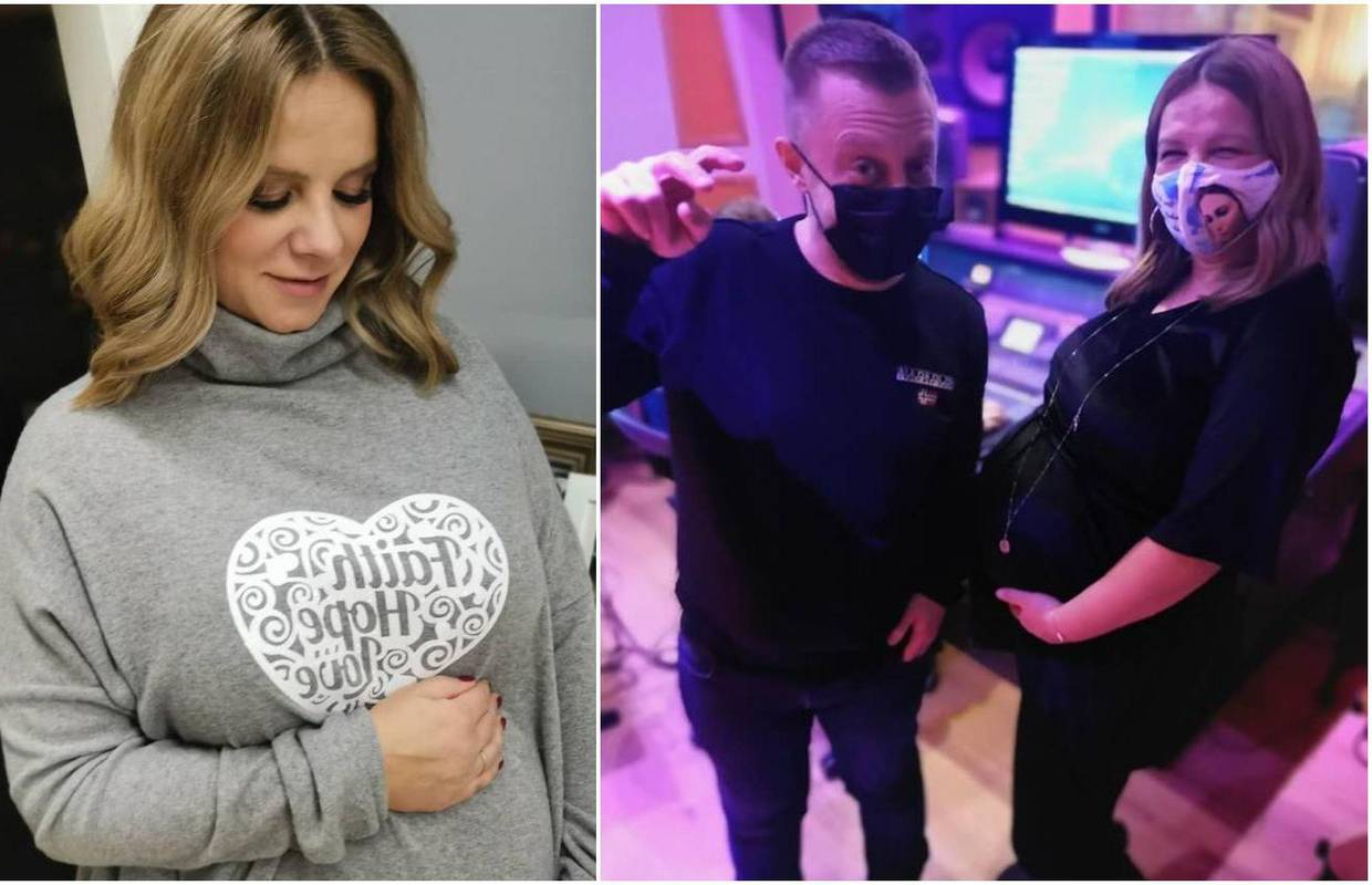 Marija Husar (45) i zadnje dane trudnoće radi: Pažnju privukla 'znakovitom' maskom na licu