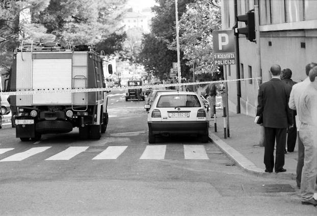 Rijeka: Eksplozija bombe pred zgradom MUP-a 20. listopada 1995. godine
