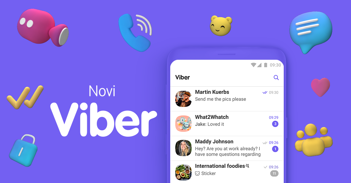 Upoznajte Viber 10: novi dizajn, novi chat i grupni pozivi