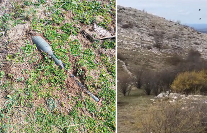 VIDEO Pirotehničari deaktivirali zaostalu tromblonsku minu: Planinari je pronašli na Dinari