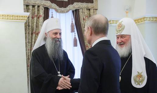 Patrijarh Porfirije požalio se Putinu: Kod nas je obojena revolucija. Zapad nas ne voli