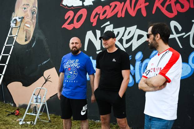 24sata Zagreb: Crtanje murala "Srce vatreno"  