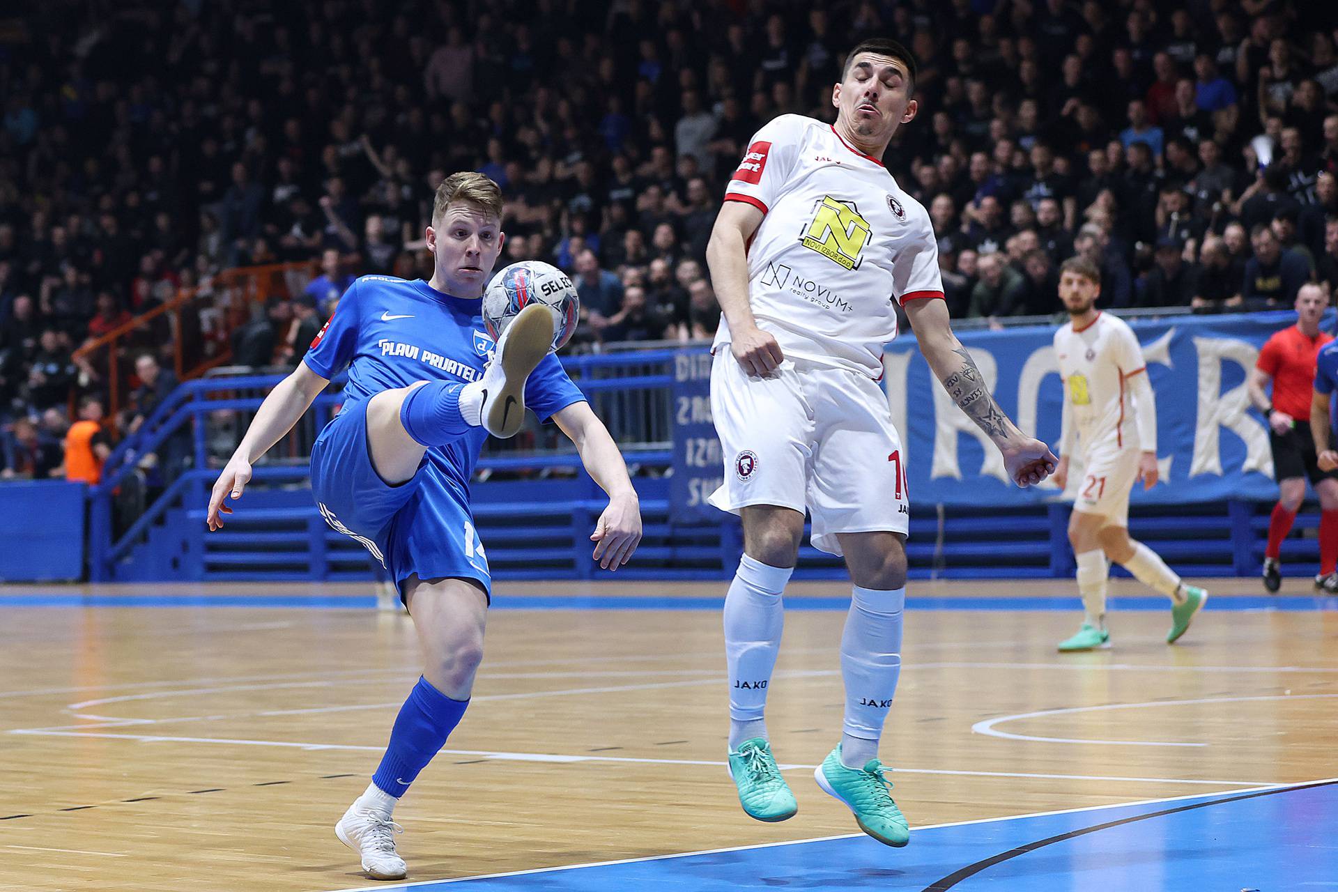 Zagreb:  1. HMNL, četvrtfinale, treća utakmica, MNK Futsal Dinamo - MNK Torcida