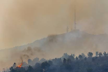 Veliki šumski požar u okolici Planog