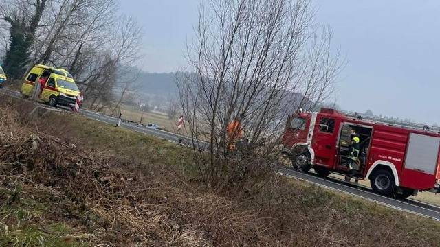 Teška nesreća kod Tuheljskih: Četvero ozlijeđenih u sudaru