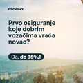 Inovativno osiguranje koje vraća novac dobrim vozačima i nagrađuje sigurnu vožnju!