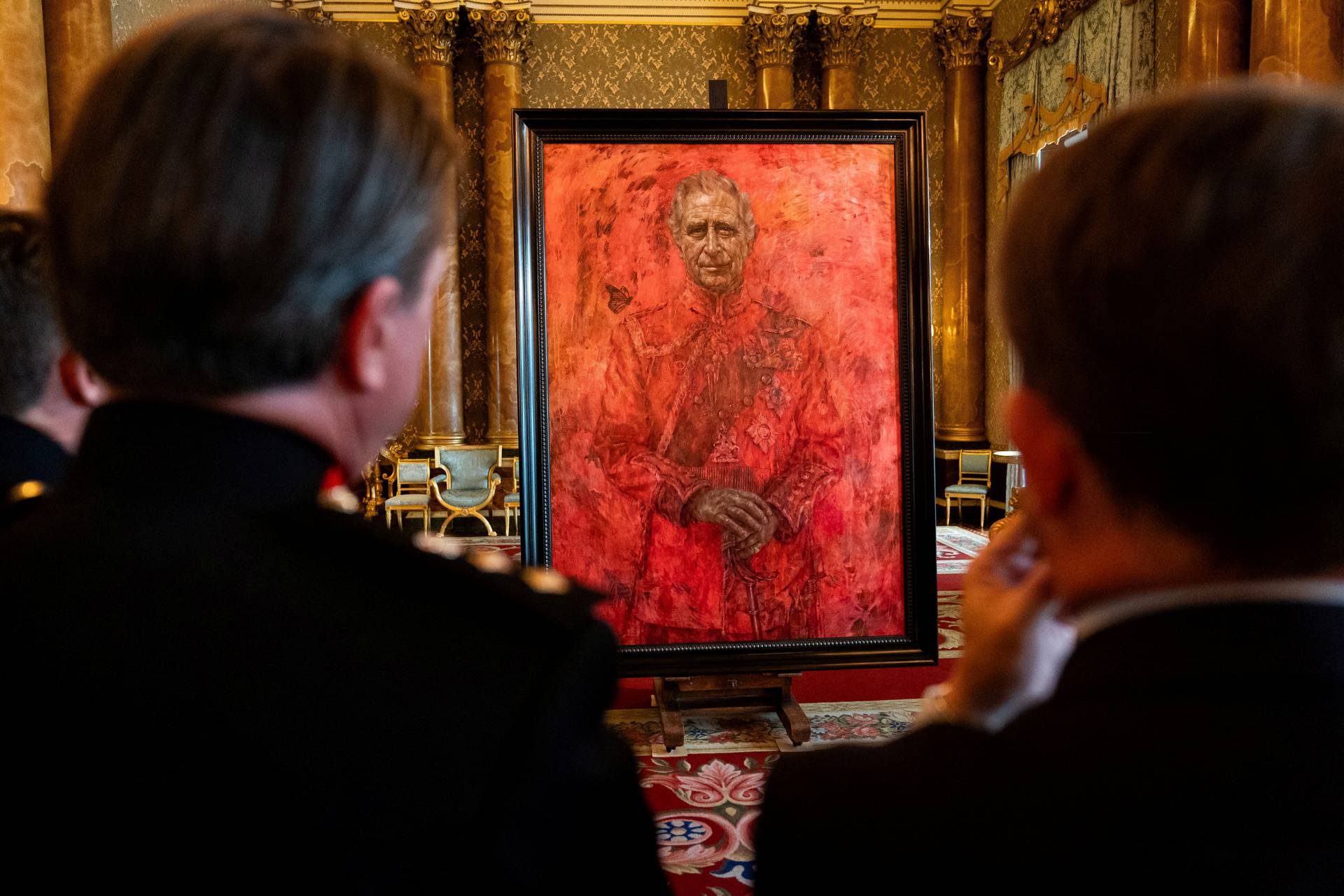 Portrait of Britain's King Charles by artist Jonathan Yeo unveiled in London