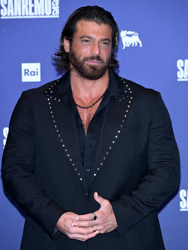 Sanremo, 76th Italian Song Festival - Can Yaman photocall
