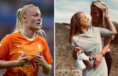 Nizozemska nogometašica je objavila radosnu vijest: Ona i partnerica uskoro će dobiti bebu