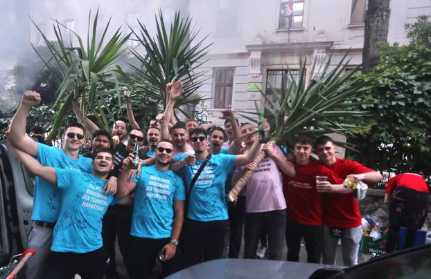 Split: Učenici slave kraj srednjoškolskog obrazovanja