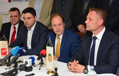 Davor Bernardić i Krešo Beljak u Orahovici potpisuju koaliciju