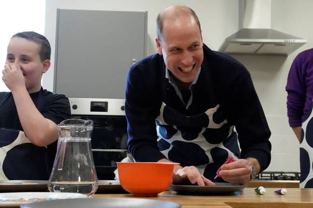 Prince William visits the new OnSide Youth Zone