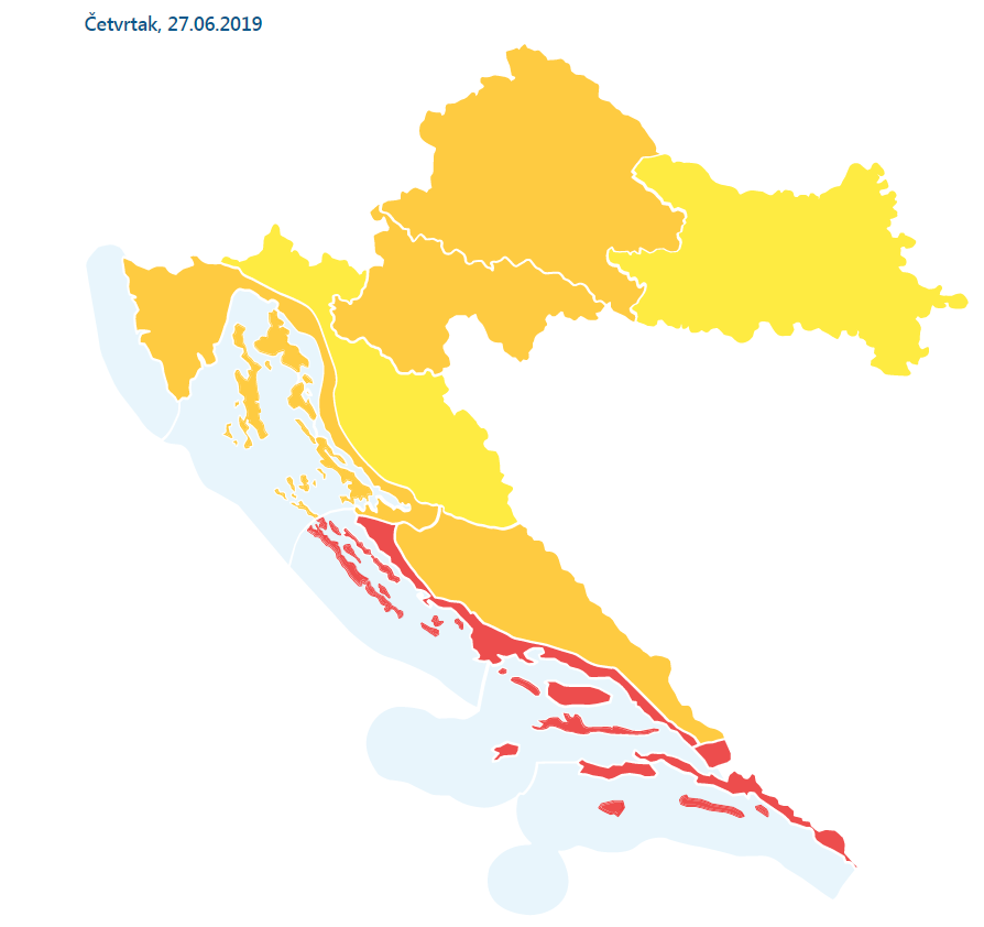 U većini zemlje bit će sunčano: Temperatura i do 15 stupnjeva